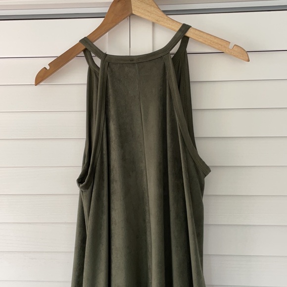 Francesca’s Alya Olive Dress - Picture 4 of 7